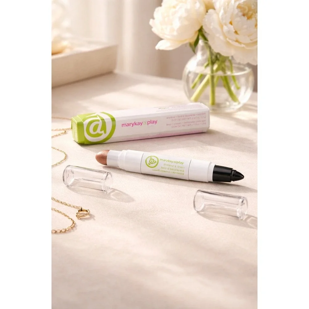 Mary Kay At Play Shadow And Liner Rebel Rose Discontinued‎ New